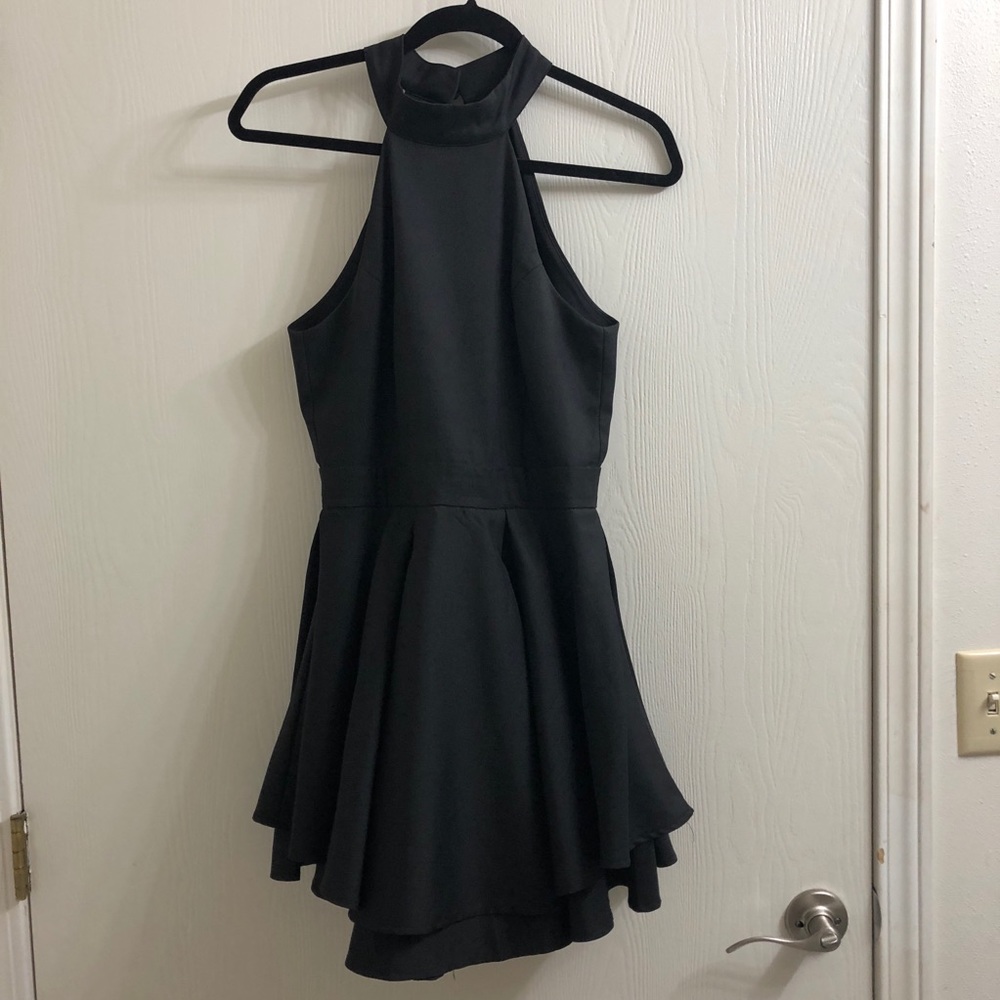 LuLus Dress Rehearsal Black Dress